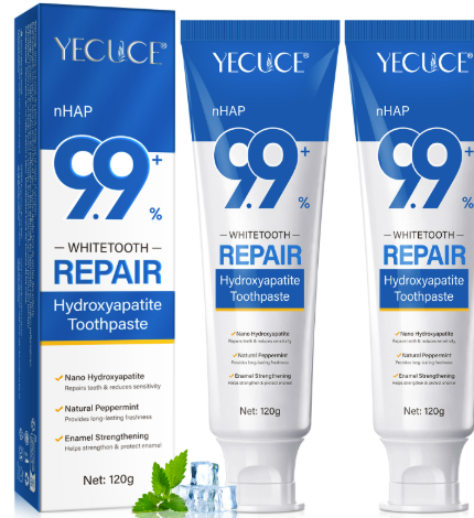 Hydroxyapatite and Xylitol Toothpaste