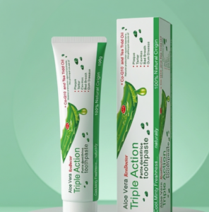 Hydroxyapatite and Aloe Toothpaste